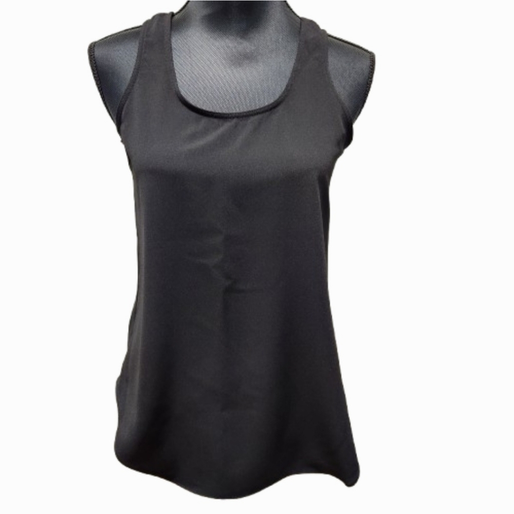 RICKI'S Basic Black Sleeveless Tank Top Cami (XS)